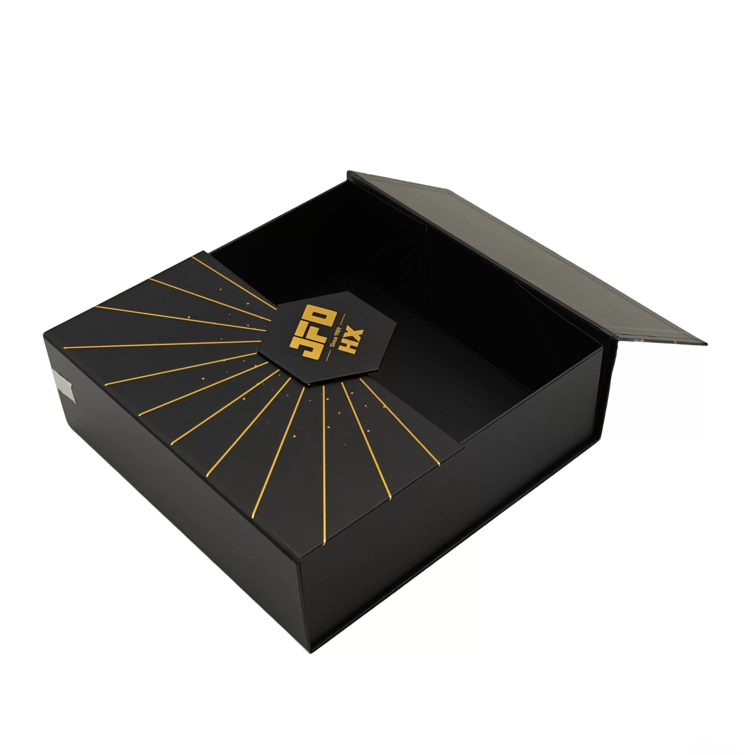 Thumbnail showing rigid paperboard magnetic gift packaging